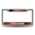 Auburn Tigers License Plate Frame Chrome Printed Insert - Rico Industries