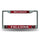Atlanta Falcons License Plate Frame Chrome Printed Insert - Rico Industries