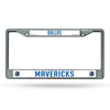 Dallas Mavericks License Plate Frame Chrome - Rico Industries