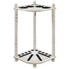 FLOOR CUE RACK - ANTIQUE WHITE
