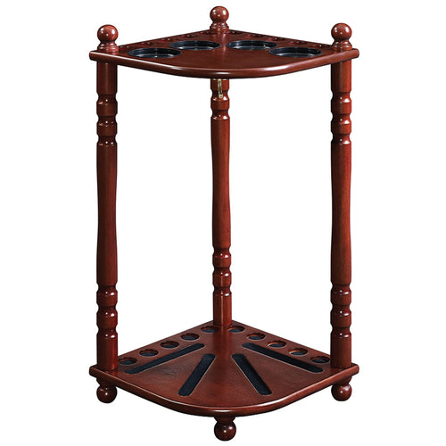 FLOOR CUE RACK - ENGLISH TUDOR