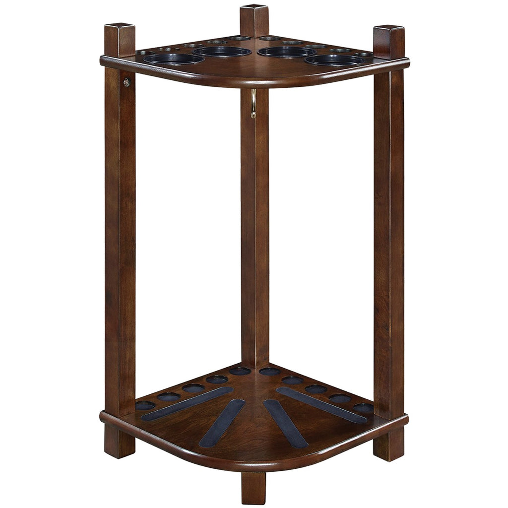 FLOOR CUE RACK -SQUARE LEG-CAPPUCCINO