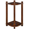 FLOOR CUE RACK -SQUARE LEG-CHESTNUT