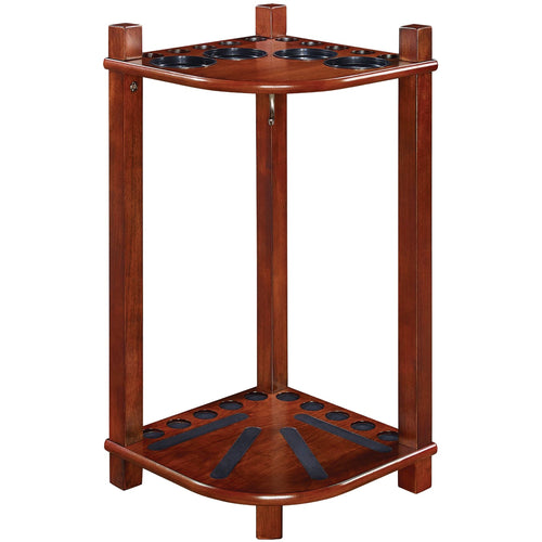FLOOR CUE RACK -SQUARE LEG-ENGLISH TUDOR