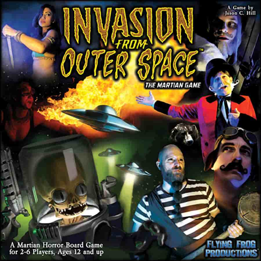 Flying Frog Productions -  Invasion From Outer Space: The Martian Game