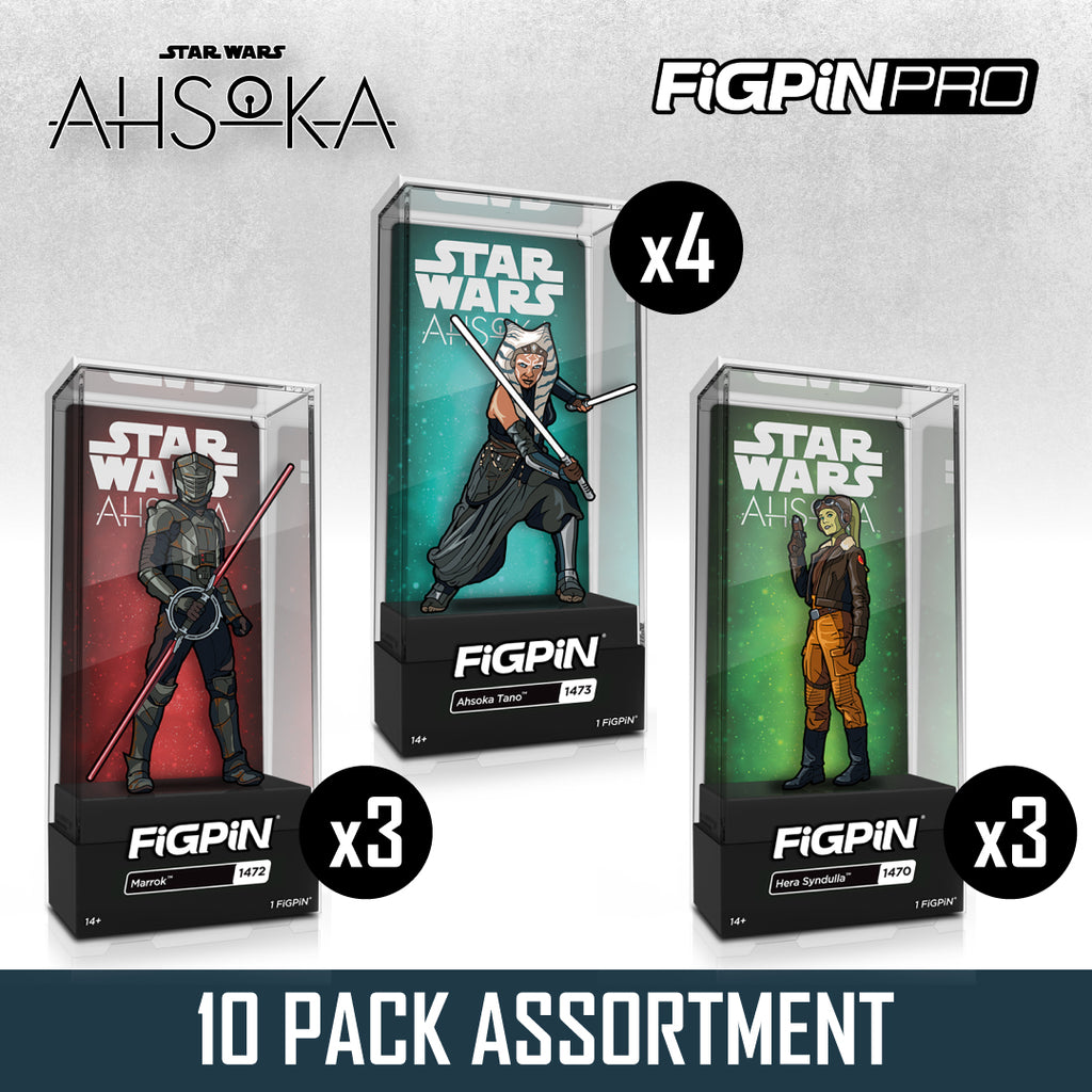 Figpin - Figpin 10 Count Assortment: Ahsoka September 2023