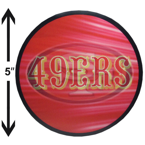 San Francisco 49ers Decal Lenticular - Siskiyou