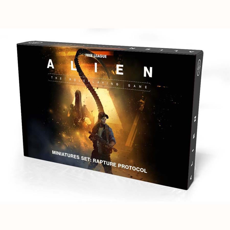 Free League Publishing -  Alien Rpg: Evolved Edition: Rapture Protocol Miniatures Set Pre-Order