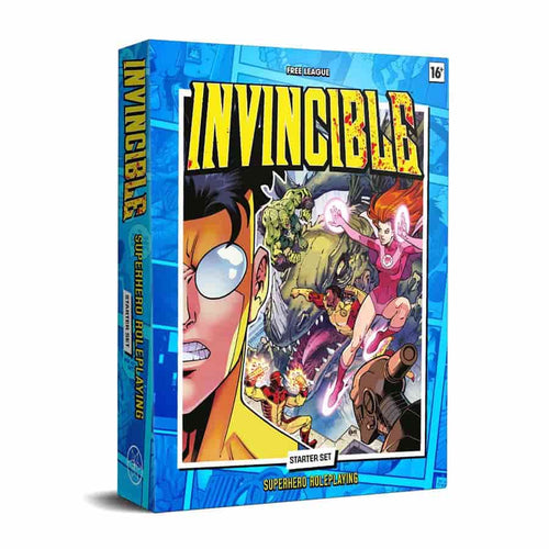 Free League Publishing -  Invincible Rpg: Superhero Roleplaying Starter Set Pre-Order