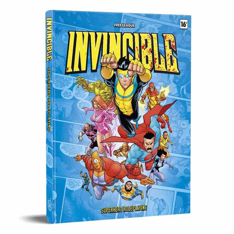Free League Publishing -  Invincible Rpg: Superhero Roleplaying Core Rulebook Pre-Order