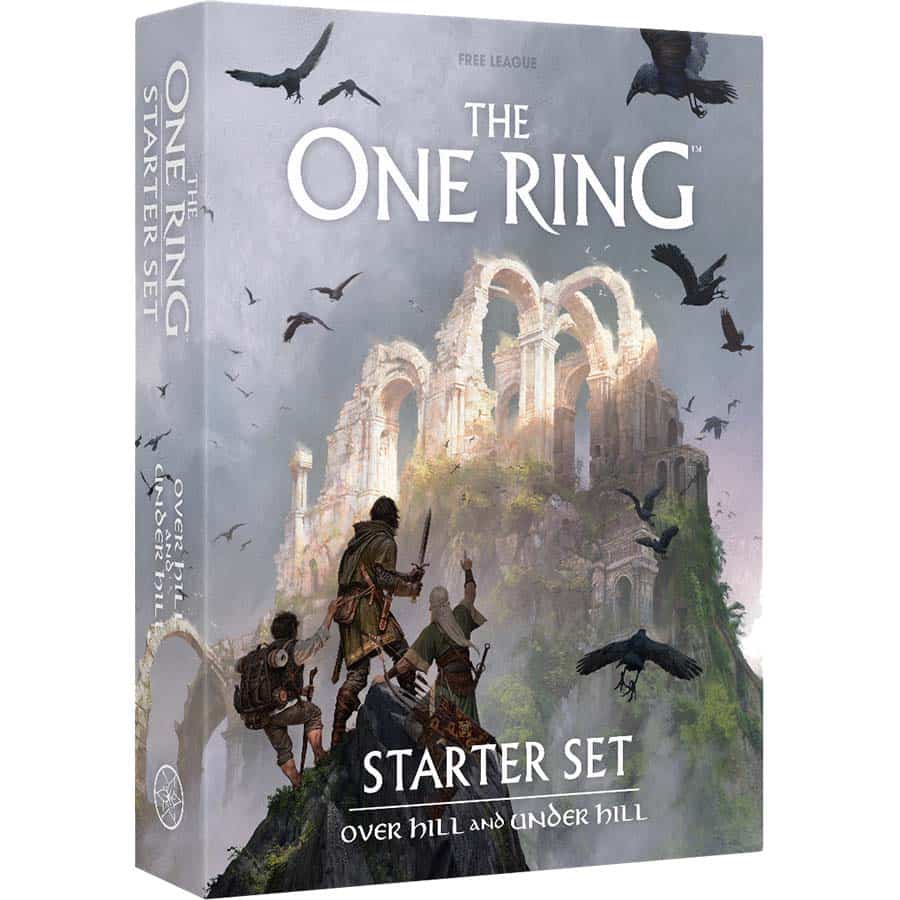 Free League Publishing -  The Lord Of The Rings - The One Ring (Rpg): Over Hill And Under Hill Starter Set Pre-Order