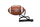 FANTOM Fantom KC0316 - 3 Throw Football Trainer - Improve Throwing & Catching - Practice Indoors & Outdoors Mini, Junior