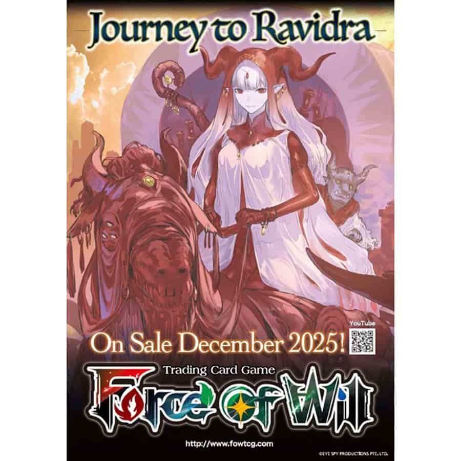 Force Of Will Ccg: Evil Cluster Booster 02: Journey To Ravidra (36Ct) Pre-Order