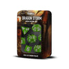 Fanroll: Dragon Storm: Silicone Dice Set: Green Dragon Scales