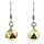 Fanroll: Lair Wear: D20 Dice Earrings: Gold Metal Pre-Order