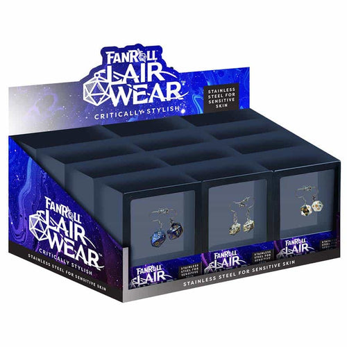 Fanroll: Lair Wear Dice Earrings (12Ct Pdq Assortment) Pre-Order