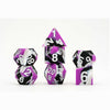 Fanroll -  Pride Dice - 7 Count Dice Poly Set: 16Mm Sharp-Edge Silicon Rubber: Asexual