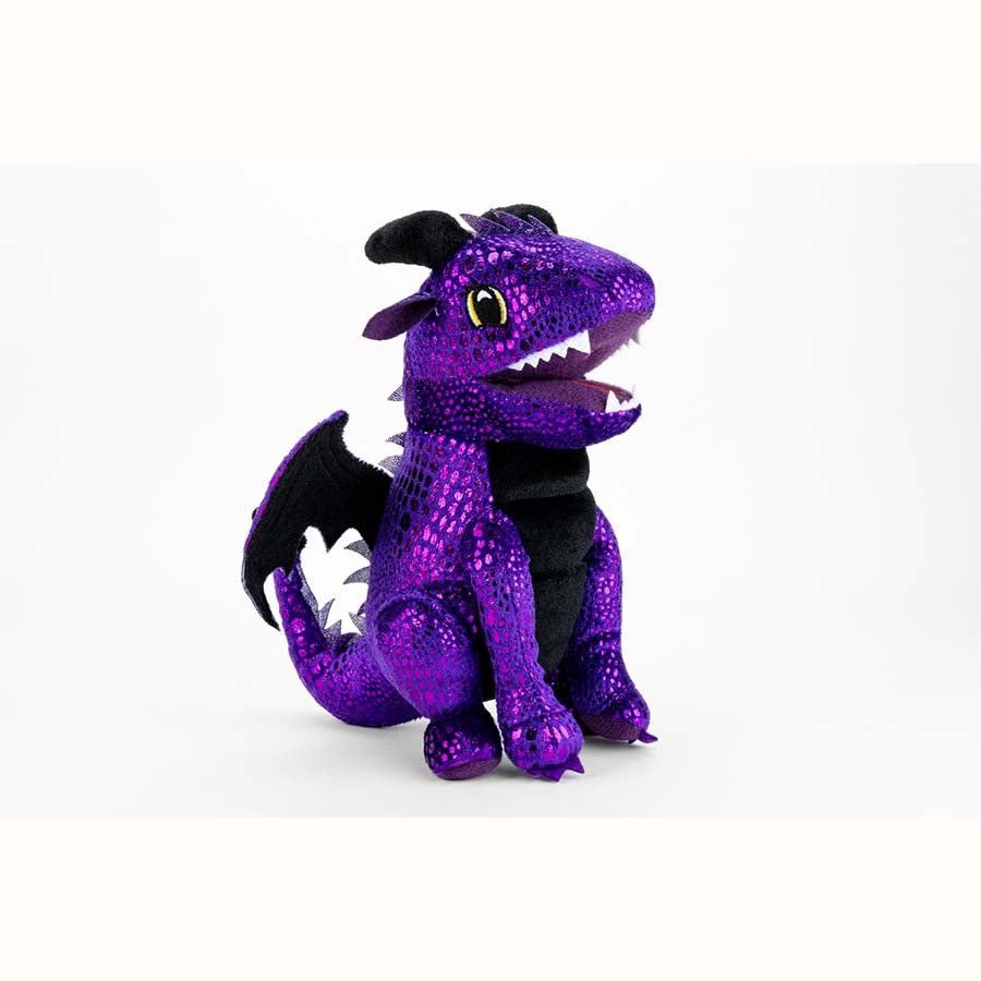 Fanroll: Dragon Plush Dice Bag: Purple