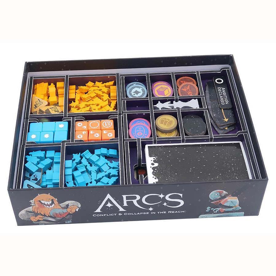 Board Game Inserts - Folded Space: Board Game Insert For Arcs Pre-Order