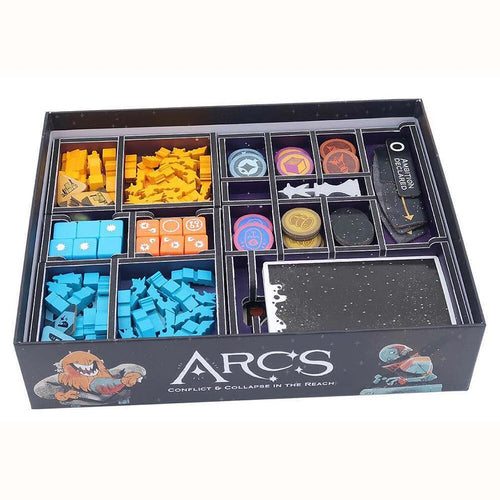 Board Game Inserts - Folded Space: Board Game Insert For Arcs Pre-Order