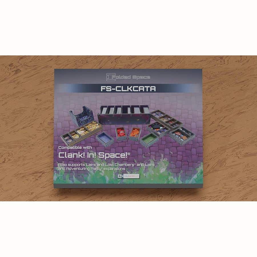 Board Game Inserts - Folded Space: Board Game Insert For Clank! Catacombs