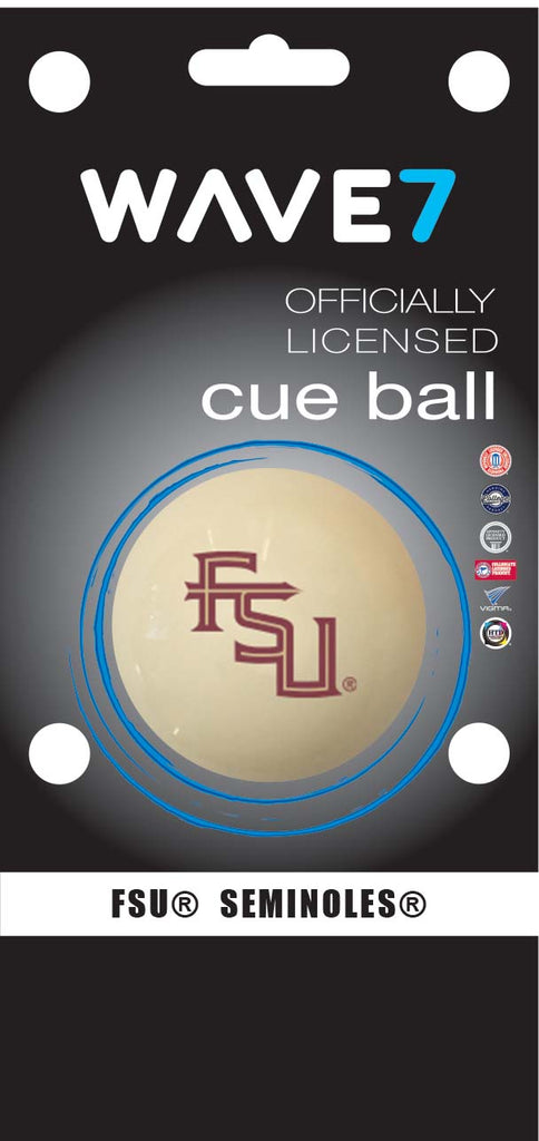 FLORIDA STATE CUE BALL WHITE - FSUBBC400