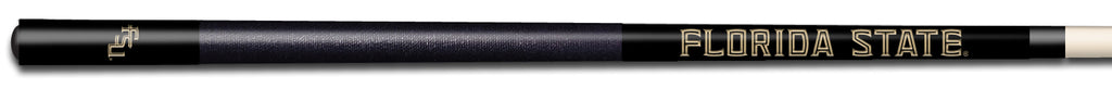 FLORIDA STATE COLOR ENGRAVED BILLIARD CUE GOLD / BLACK - FSUBCE924