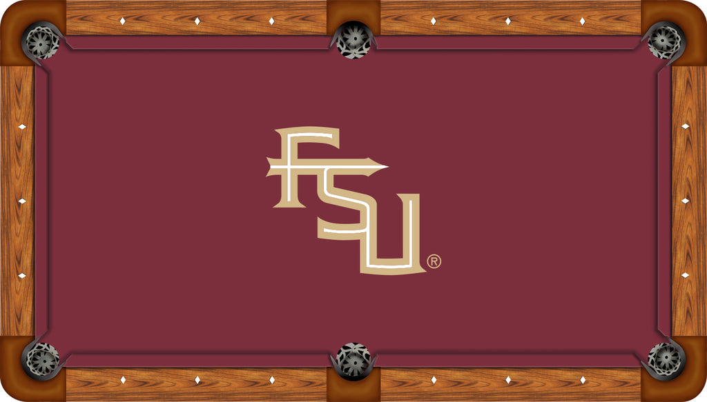 FLORIDA STATE BILLIARD TABLE FELT - PROFESSIONAL GARNET - FSUBTF421-8R