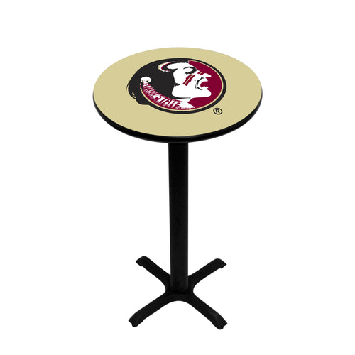 FLORIDA STATE PEDESTAL PUB TABLE GOLD - FSUPTB102