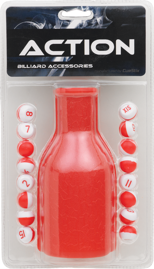 Action GAPBPP Plastic Pill Bottle Set Gameroom Accessories