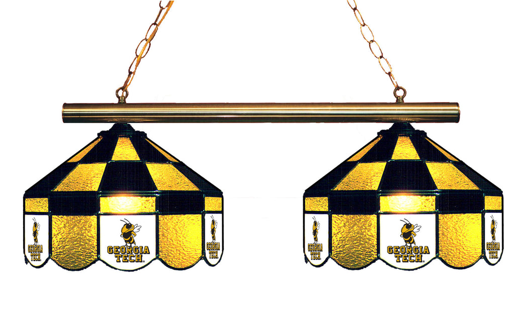 GEORGIA TECH 2-LIGHT EXECUTIVE GAME TABLE LIGHT - GAT-280EXGL