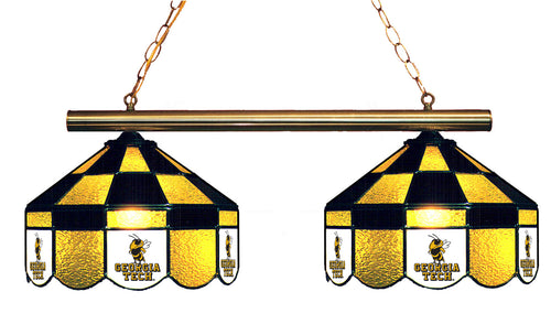 GEORGIA TECH 2-LIGHT EXECUTIVE GAME TABLE LIGHT - GAT-280EXGL