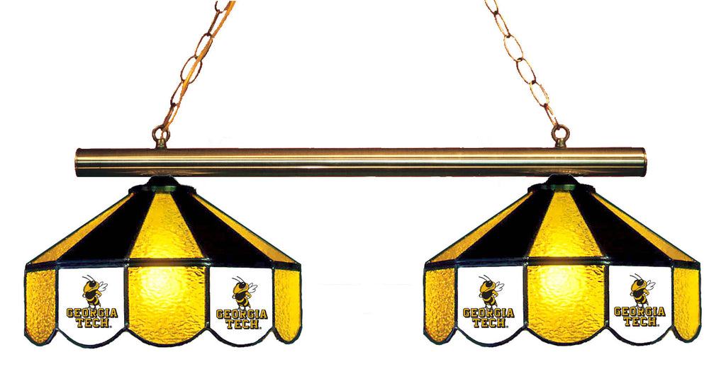 GEORGIA TECH 2-LIGHT GAME TABLE LIGHT - GAT-280GL