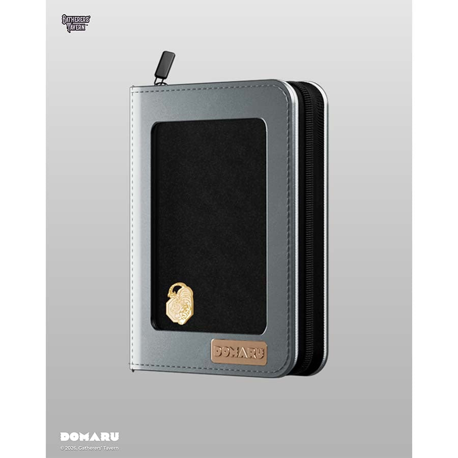 Gatherers' Tavern Pte Ltd -  Gatherers' Tavern: Domaru Deco Pin Binder: 4-Pocket Binders: Sacred Beasts: White Arbiter (White) Pre-Order