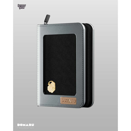 Gatherers' Tavern Pte Ltd -  Gatherers' Tavern: Domaru Deco Pin Binder: 4-Pocket Binders: Sacred Beasts: White Arbiter (White) Pre-Order