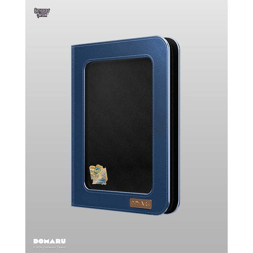 Gatherers' Tavern Pte Ltd -  Gatherers' Tavern: Domaru Deco Pin Binder: 9-Pocket Binders: Sacred Beasts: Azure Sovereign (Blue) Pre-Order