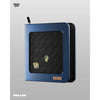 Gatherers' Tavern Pte Ltd -  Gatherers' Tavern: Domaru Deco Pin Binder: 12-Pocket Binders: Sacred Beasts: Azure Sovereign (Blue) Pre-Order