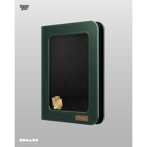 Gatherers' Tavern Pte Ltd -  Gatherers' Tavern: Domaru Deco Pin Binder: 9-Pocket Binders: Sacred Beasts: Sage Herald (Green) Pre-Order