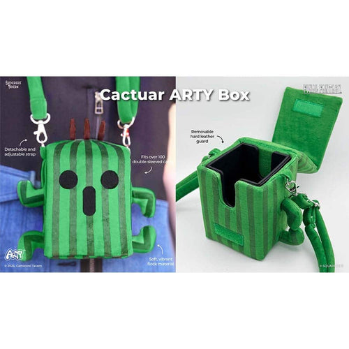 Gatherers' Tavern Pte Ltd -  Gatherers' Tavern: Final Fantasy: Arty Bag: Cactuar Arty Box Pre-Order
