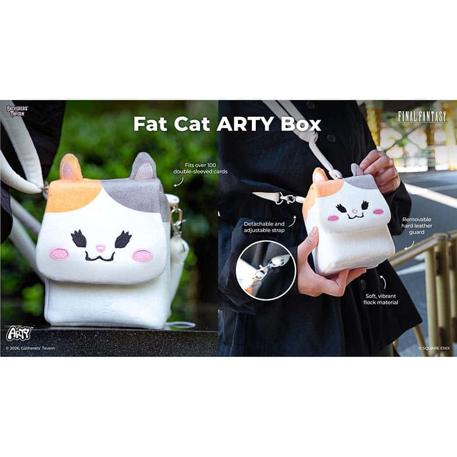 Gatherers' Tavern Pte Ltd -  Gatherers' Tavern: Final Fantasy: Arty Bag: Fat Cat Arty Box Pre-Order
