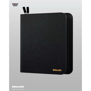 Gatherers' Tavern Pte Ltd -  Gatherers' Tavern: Domaru 12-Pocket Binder: Obsidian Pre-Order
