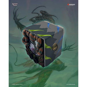 Gatherers' Tavern Pte Ltd -  Gatherers' Tavern: Magic The Gathering: Fra Fractured Reality Domaru Finest Deckbox: Vraska Pre-Order