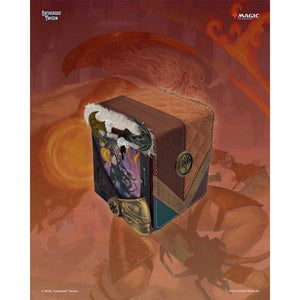 Gatherers' Tavern Pte Ltd -  Gatherers' Tavern: Magic The Gathering: Fra Fractured Reality Domaru Finest Deckbox: Ajani Goldmane Pre-Order
