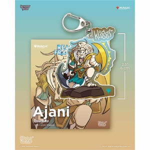 Gatherers' Tavern Pte Ltd -  Gatherers' Tavern: Magic The Gathering: Fra Reality Fracture Kliggs Keychain: Ajani Resolute Pre-Order