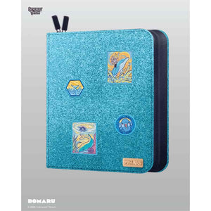 Gatherers' Tavern Pte Ltd -  Gatherers' Tavern: Tidebound Tales: Domaru Deco Patch 12-Pocket Binder: Wave Dancer Pre-Order