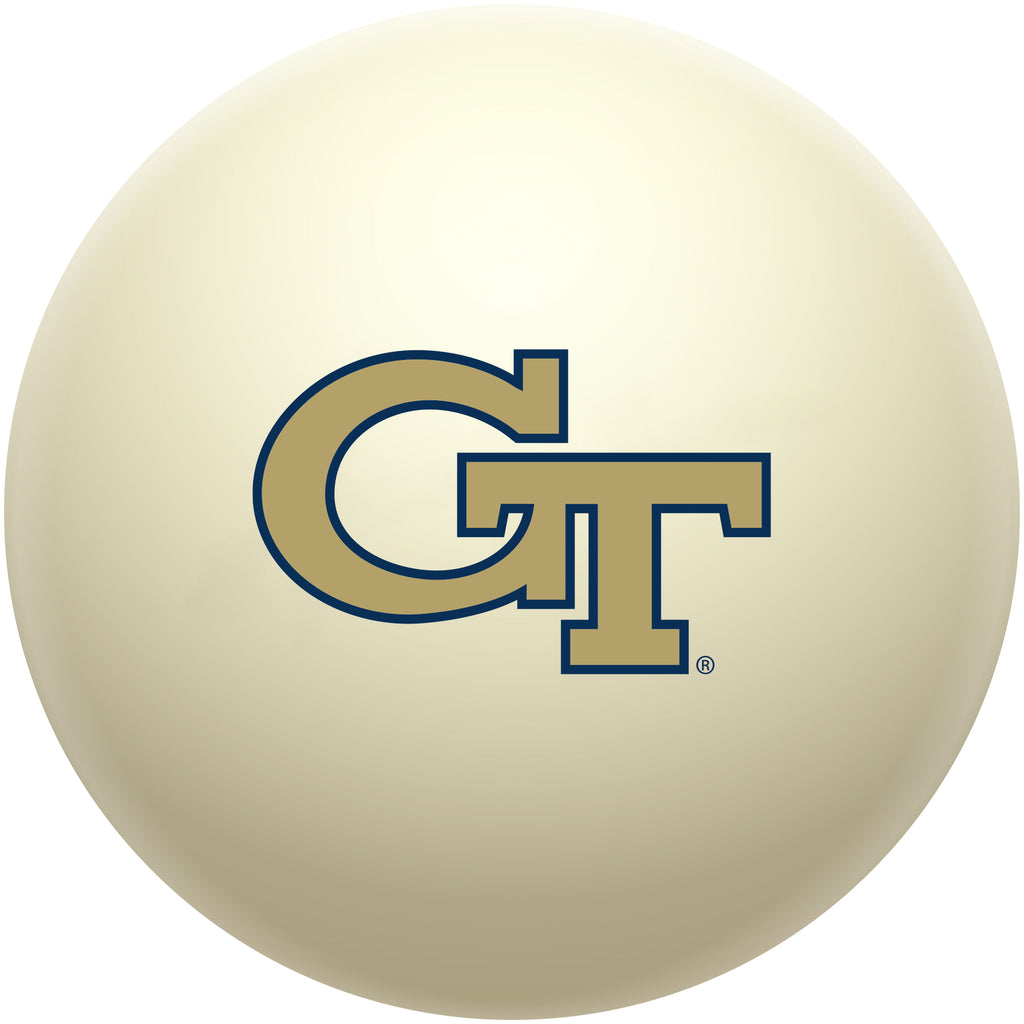 GEORGIA TECH CUE BALL WHITE - GATBBC300X