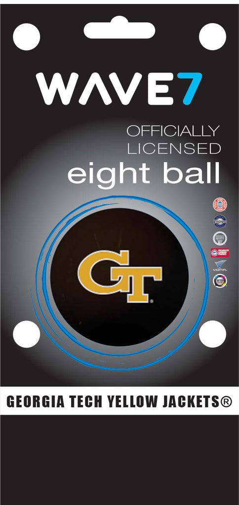 GEORGIA TECH EIGHT BALL BLACK - GATBBE300