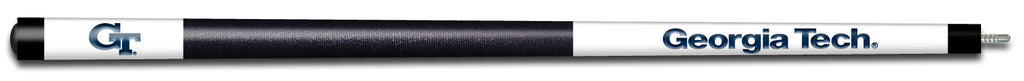 GEORGIA TECH ENGRAVED BILLIARD CUE WHITE / NAVY - GATBCE101