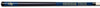GEORGIA TECH COLOR ENGRAVED BILLIARD CUE WHITE / NAVY - GATBCE951