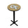 GEORGIA TECH PEDESTAL PUB TABLE METALLIC GOLD - GATPTB335